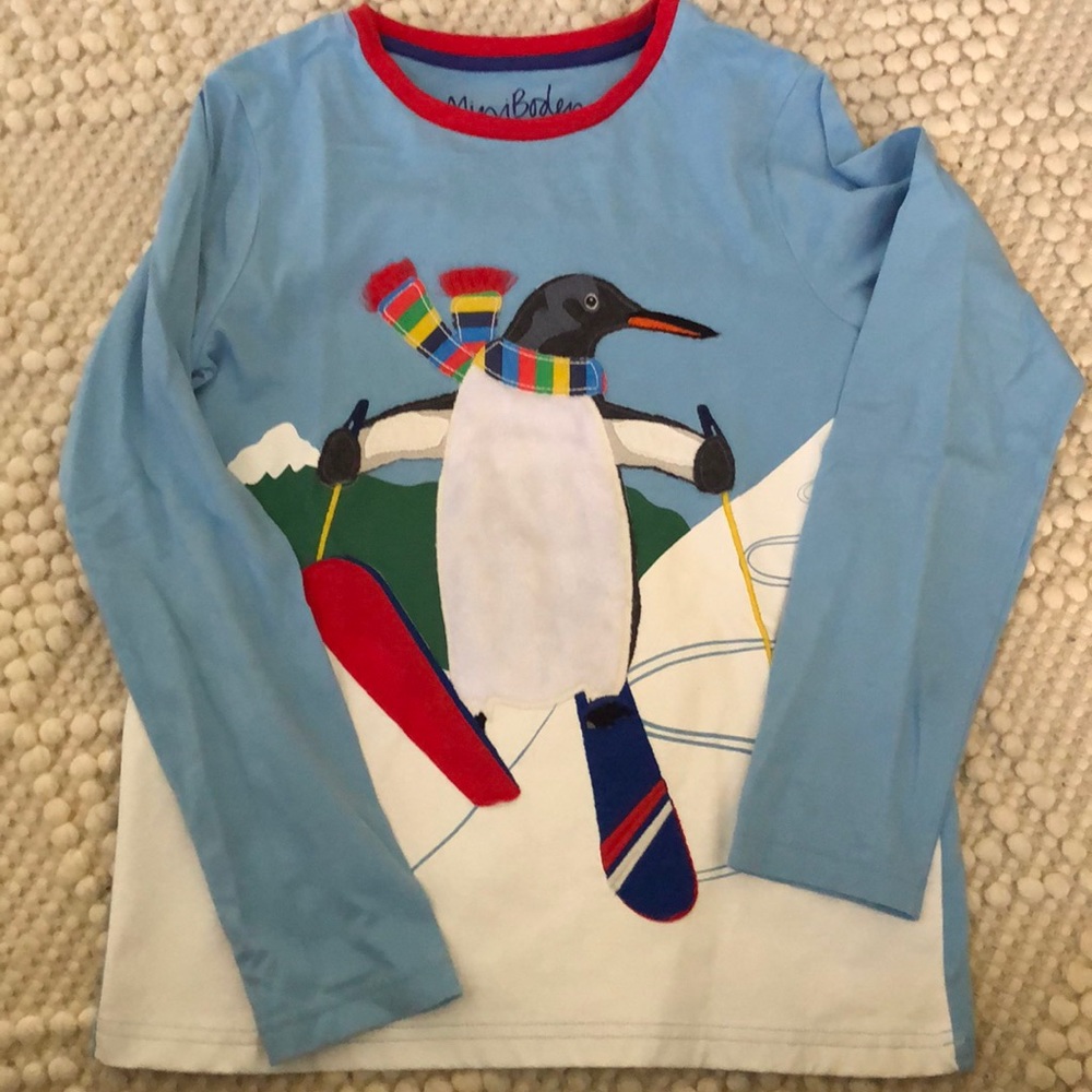 Mini Boden Penquin Shirt
